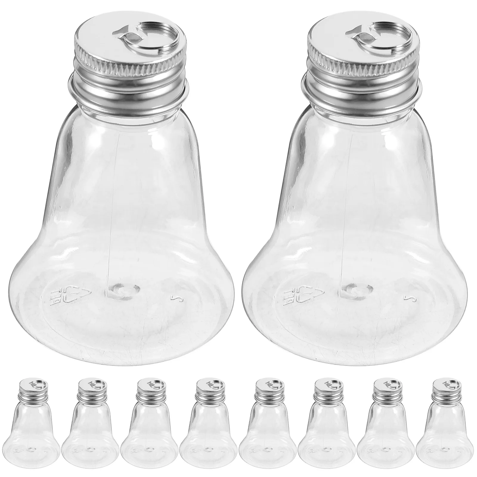 10 Pcs Empty Juice Beverage Bottles Foldable Portable Water Party Transparent Decor Christmas Tree Festive Storage Reusable
10 Pcs Empty Juice Beverage Bottles Foldable Portable Water Party Transparent Decor Christmas Tree Festive Storage Reusable