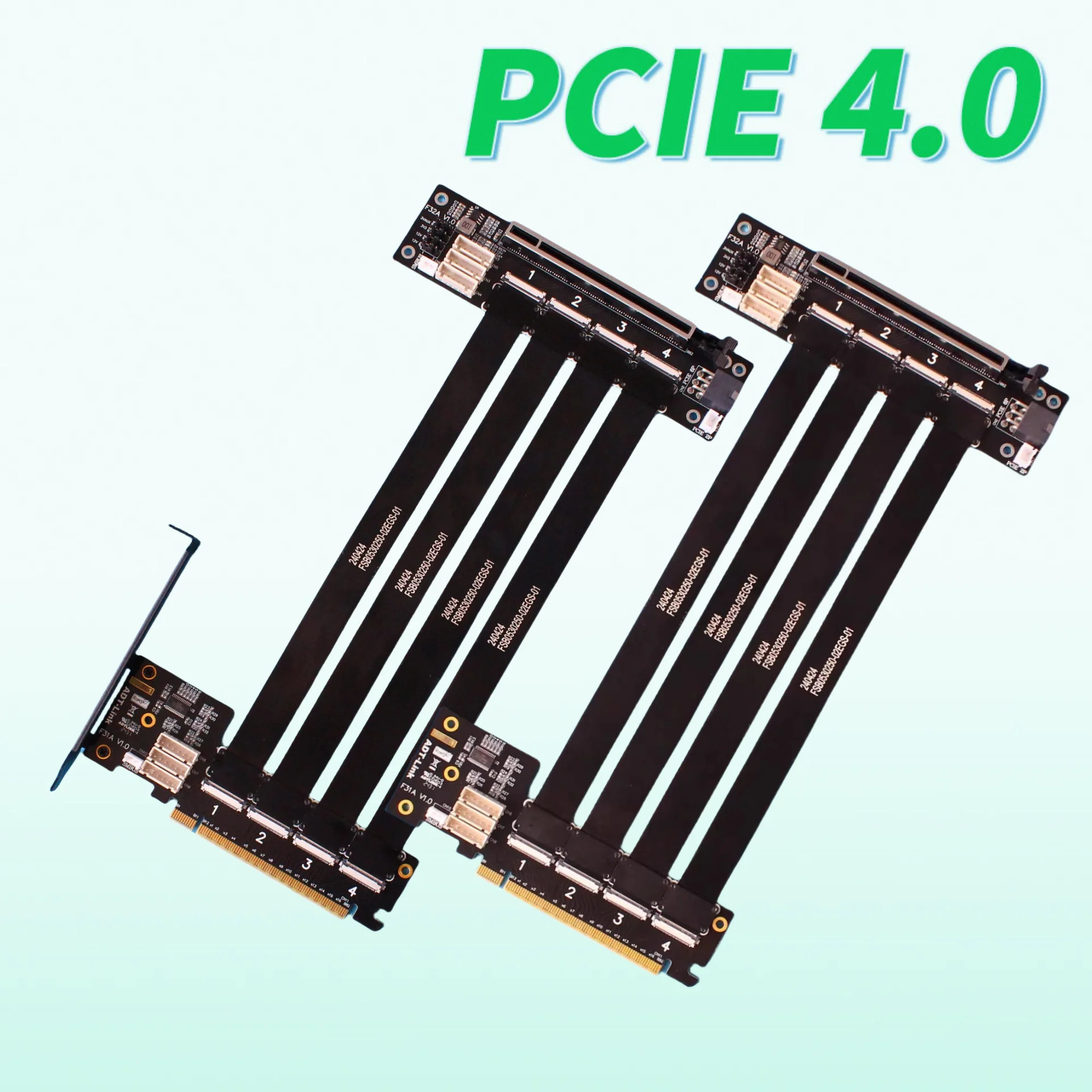 ADT 2025 Новый удлинительный кабель для видеокарты PCIe 4.0 X16 FFC, поддерживает разделитель X4x8 от одного до четырех
ADT 2025 Новый удлинительный кабель для видеокарты PCIe 4.0 X16 FFC, поддерживает разделитель X4x8 от одного до четырех
