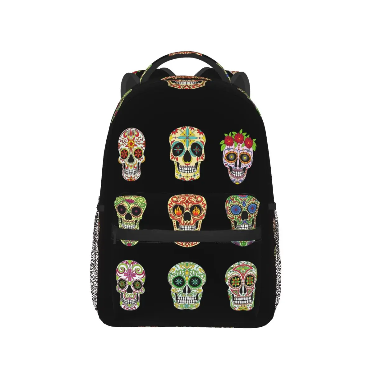 Classic Day Of The Dead Mexican Skull Art Backpack Hot Sale Daypack Large Capacity Children BookBag School Bag Shoulder Bags
Classic Day Of The Dead Mexican Skull Art Backpack Hot Sale Daypack Large Capacity Children BookBag School Bag Shoulder Bags