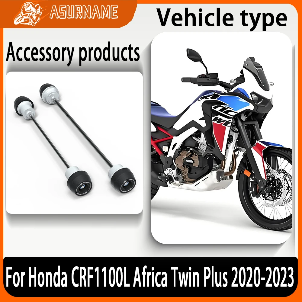 Front Rear wheel Spindle Crash Protection For Honda CRF1100L Africa Twin Plus Adventure Sport Adventure Sport Plus 2020-2023
Front Rear wheel Spindle Crash Protection For Honda CRF1100L Africa Twin Plus Adventure Sport Adventure Sport Plus 2020-2023