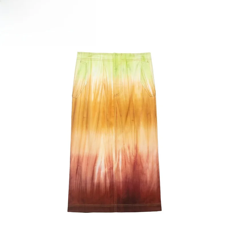 Fashionable Color Block Stitching Half Skirt Women's Standard Waist Design Straight Cut Polyester Fiber Summer 2026
Fashionable Color Block Stitching Half Skirt Women's Standard Waist Design Straight Cut Polyester Fiber Summer 2026