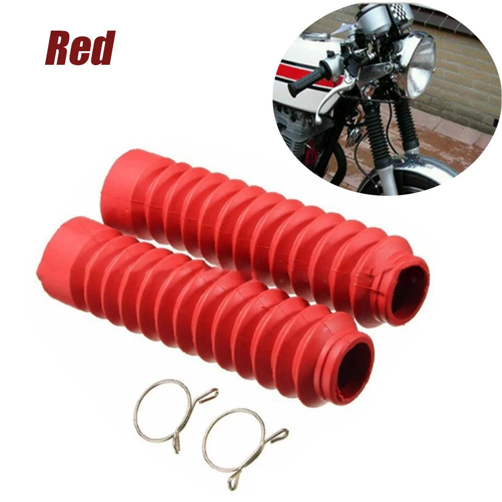 Universal Motorcycle Front Fork Shock Absorber Dust Covers Rubber Protective Gaiters Boots 2Pcs For Off Road Dirt Pit Bike
Universal Motorcycle Front Fork Shock Absorber Dust Covers Rubber Protective Gaiters Boots 2Pcs For Off Road Dirt Pit Bike