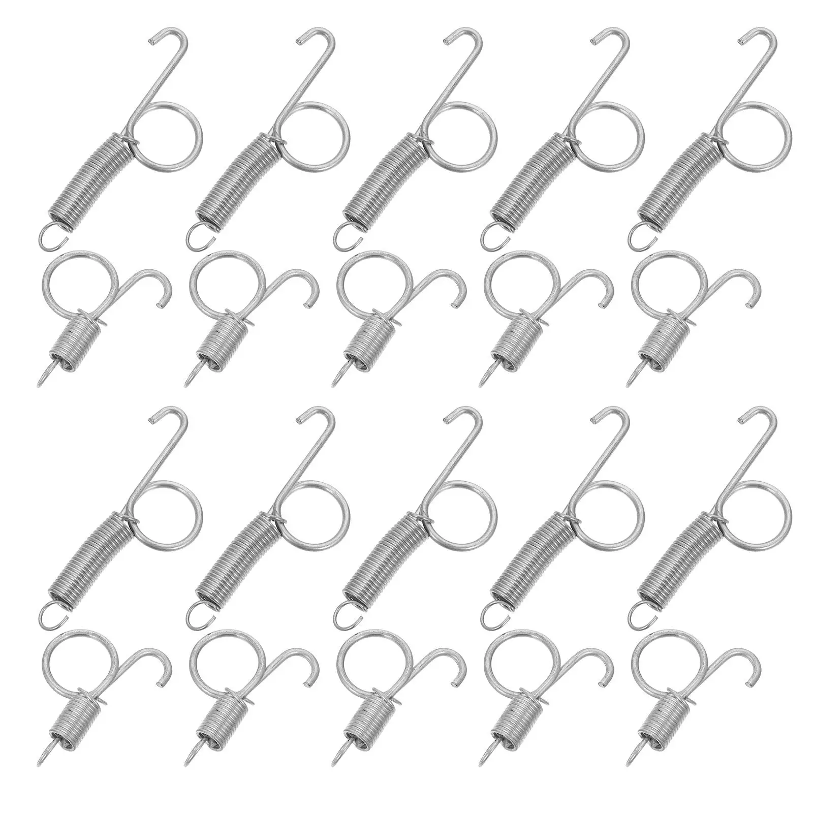 20 Pcs Hamster Cage Fixed Spring Parrot Door Hook Clip Bird Feeder Hanging Silver Hanger Pet
20 Pcs Hamster Cage Fixed Spring Parrot Door Hook Clip Bird Feeder Hanging Silver Hanger Pet