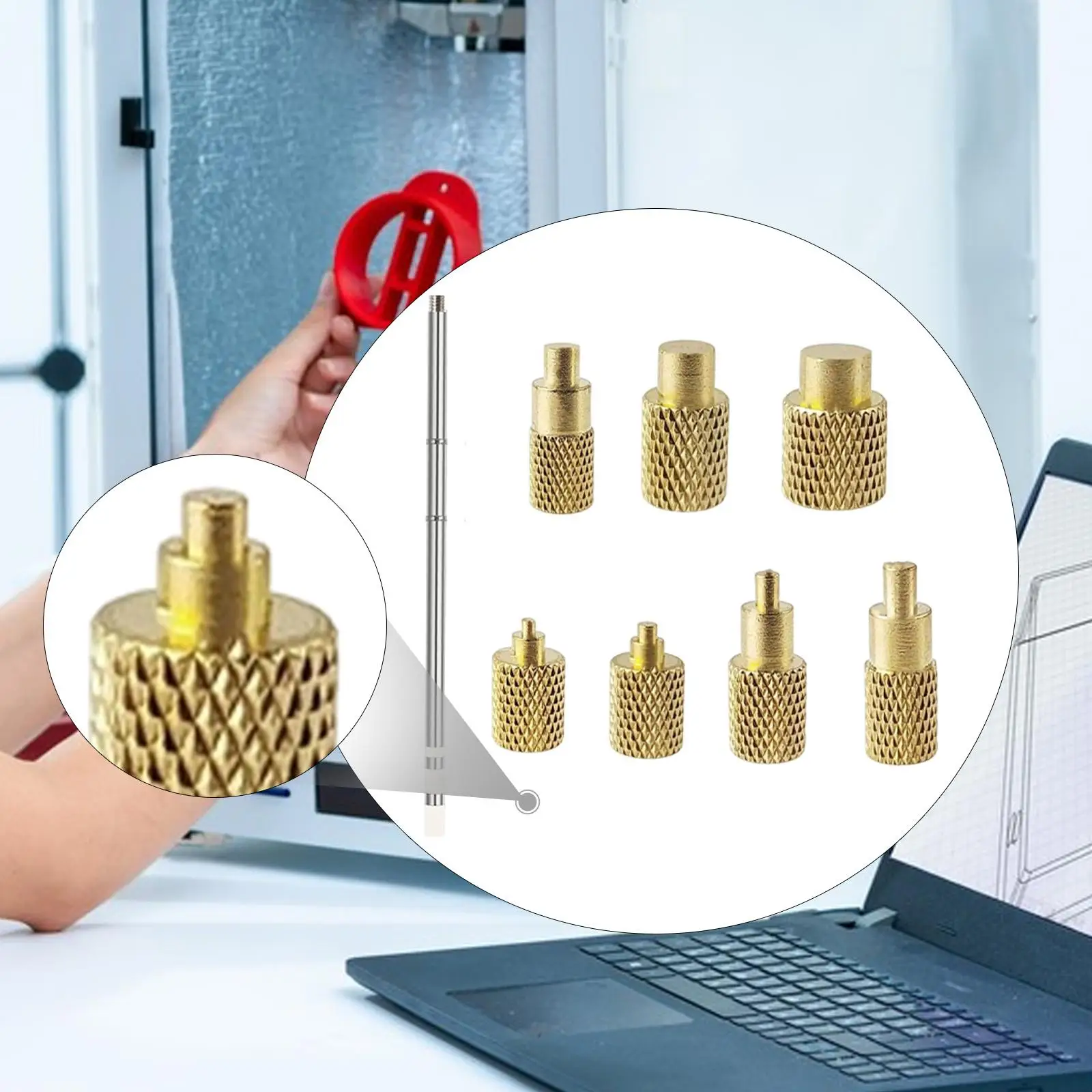 Brass Knurled Nut Heat Set Soldering Iron Tips Adapter Kit for Efficient Installations in
Brass Knurled Nut Heat Set Soldering Iron Tips Adapter Kit for Efficient Installations in