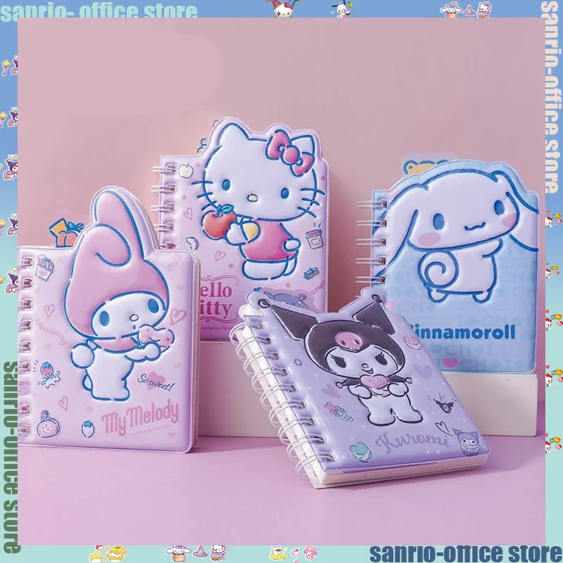 Канцелярские принадлежности Sanrio, 24 шт., блокнот на катушке с героями аниме, Kuromi Cinnamoroll, школьный офис, блокнот My Melody, дневник для студентов
Канцелярские принадлежности Sanrio, 24 шт., блокнот на катушке с героями аниме, Kuromi Cinnamoroll, школьный офис, блокнот My Melody, дневник для студентов