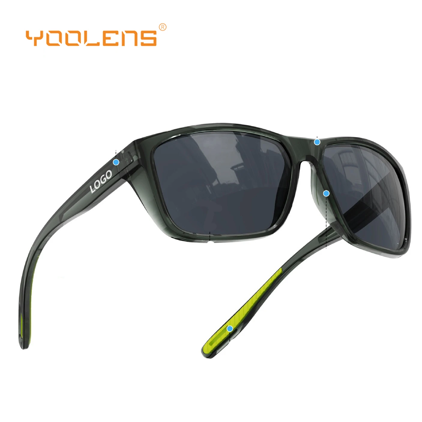 YOOLENS New Anti Slip Polarized Goggles For Viewing Floats Outdoor Sunglasses For Male Female And Anti Glare Sunglasses YKM-Y357
YOOLENS New Anti Slip Polarized Goggles For Viewing Floats Outdoor Sunglasses For Male Female And Anti Glare Sunglasses YKM-Y357