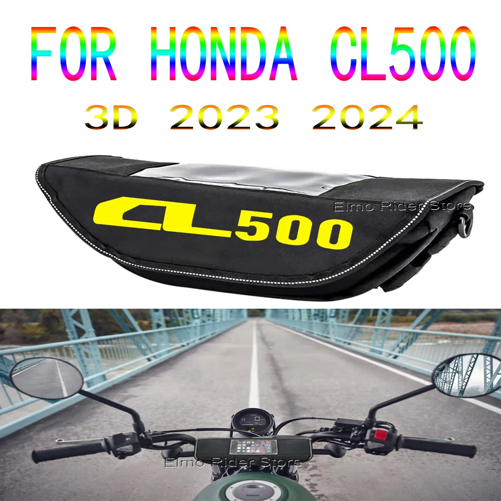 For Honda CL500 CL500 2022 2023 Motorcycle Handlebar Waterproof Bag Travel Bag Storage Bag Screen GPS
For Honda CL500 CL500 2022 2023 Motorcycle Handlebar Waterproof Bag Travel Bag Storage Bag Screen GPS