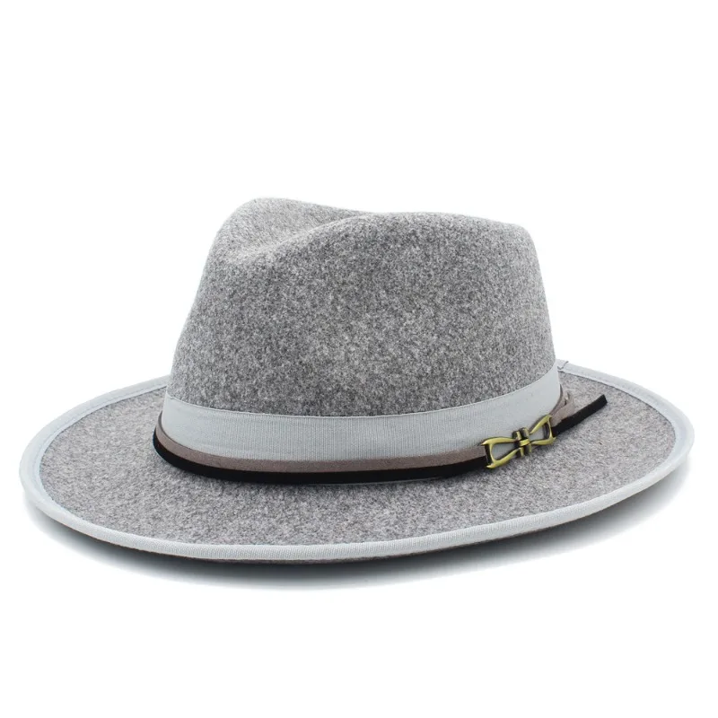 High-quality Wool Woolen Fashion Top Hat Retro Men's and Women's Hemming Fringed Felt Hat Cross-border British Style Jazz Hat
High-quality Wool Woolen Fashion Top Hat Retro Men's and Women's Hemming Fringed Felt Hat Cross-border British Style Jazz Hat