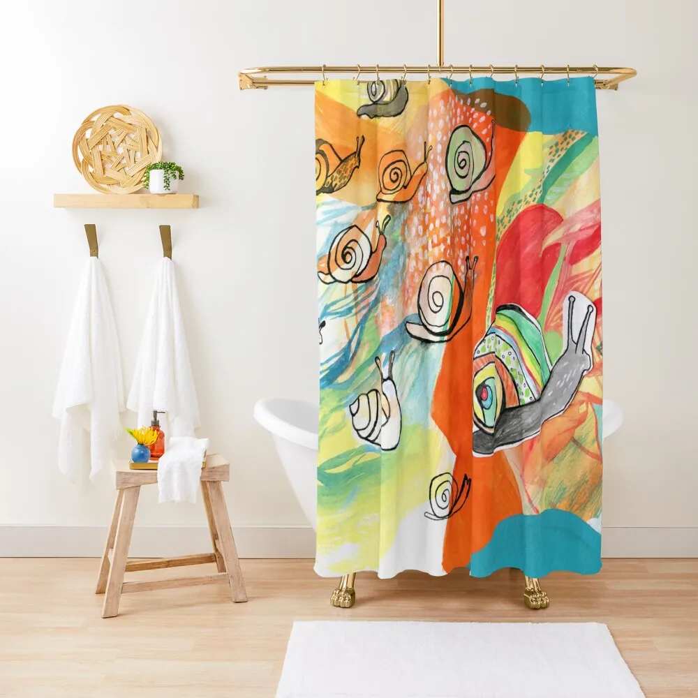 Snails Shower Curtain Cute Shower For Bathrooms With Beautiful Designs Set For Bathroom Cover Curtain
Snails Shower Curtain Cute Shower For Bathrooms With Beautiful Designs Set For Bathroom Cover Curtain
