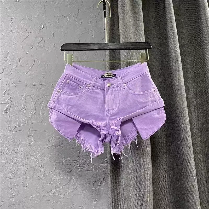 Low Waist Pink Denim Shorts Pant Summer Outfit New Style Female Outfit Hot Girl Shows Pocket Wide Leg Hot Pants For Women
Low Waist Pink Denim Shorts Pant Summer Outfit New Style Female Outfit Hot Girl Shows Pocket Wide Leg Hot Pants For Women