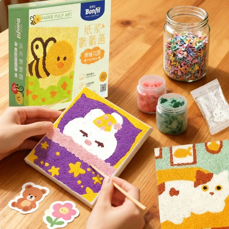 Набор для рисования текстурой целлюлозы бумаги, разблокировка, простота в эксплуатации для детского искусства, просветление, украшение для дома, креативные подарки
Набор для рисования текстурой целлюлозы бумаги, разблокировка, простота в эксплуатации для детского искусства, просветление, украшение для дома, креативные подарки