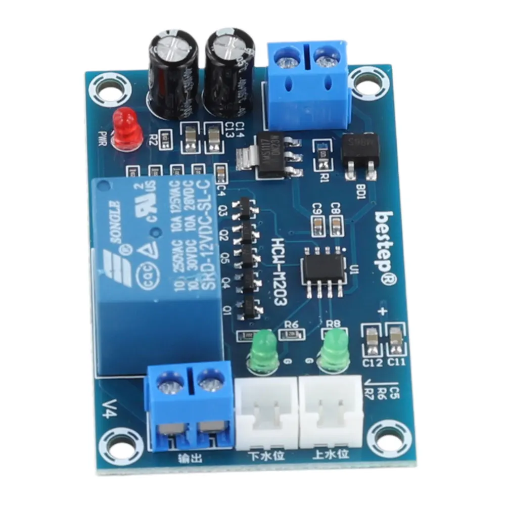 Модуль датчика уровня жидкости XH-M203, AC/DC 12В, релейный выход, высокая точность для управления уровнем воды
Модуль датчика уровня жидкости XH-M203, AC/DC 12В, релейный выход, высокая точность для управления уровнем воды