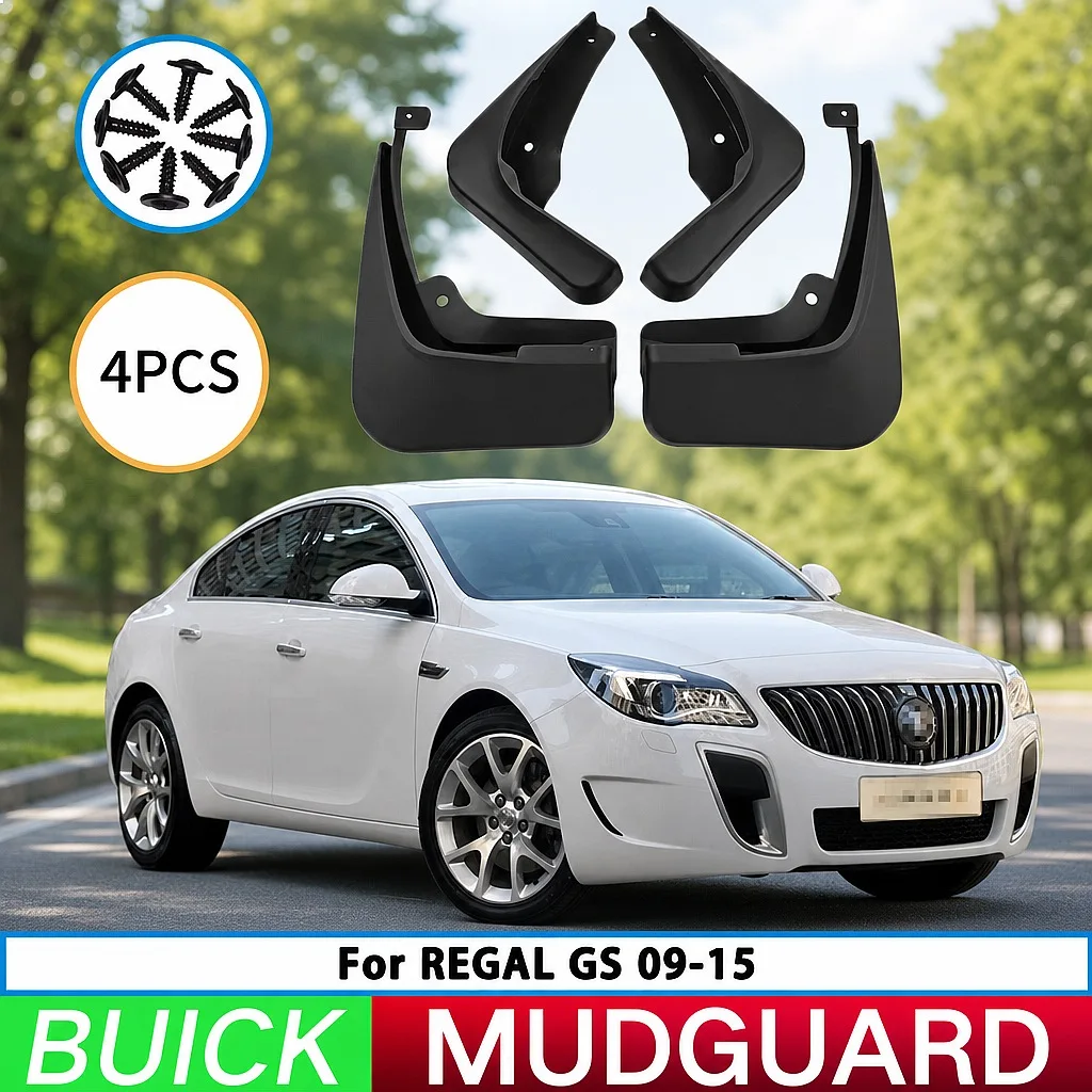 Splash Guards Mudguards for Buick Regal GS 2009-2016 Front Rear Wheel Car Tire Fender Protector
Splash Guards Mudguards for Buick Regal GS 2009-2016 Front Rear Wheel Car Tire Fender Protector