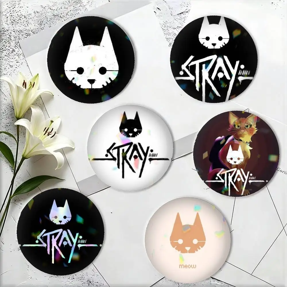 Stray C-Cat Game 25 32 44 58 75mm Badges Personalized Round Brooches Pins Accessory Gift
Stray C-Cat Game 25 32 44 58 75mm Badges Personalized Round Brooches Pins Accessory Gift