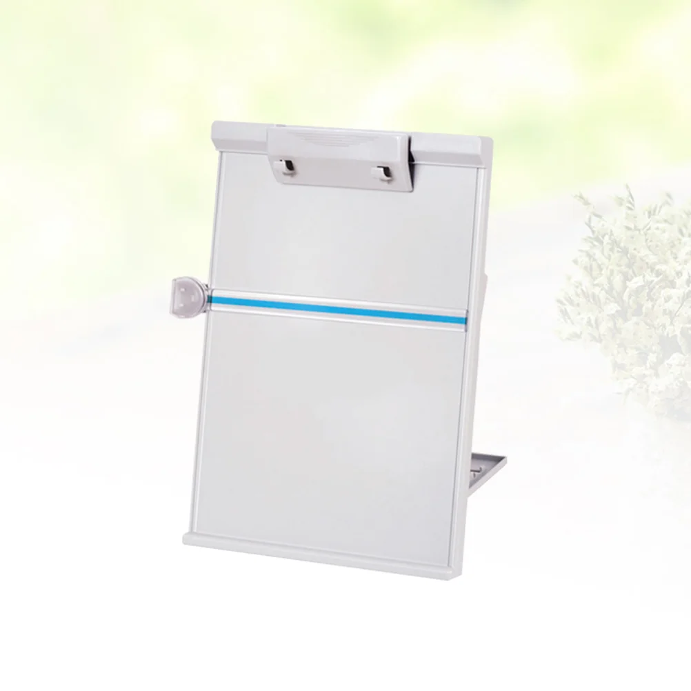 Adjustable Book Stand Reading Manuscript Rack White Holder Document Support Desk Accessories ganizer Study Equipment Teaching
Adjustable Book Stand Reading Manuscript Rack White Holder Document Support Desk Accessories ganizer Study Equipment Teaching