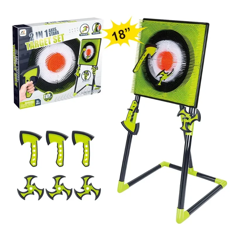 18 Inch Axe Throw Target Game Set Dart Board Unisex Indoor Carnival Games For Malls Game Outdoor Child
18 Inch Axe Throw Target Game Set Dart Board Unisex Indoor Carnival Games For Malls Game Outdoor Child