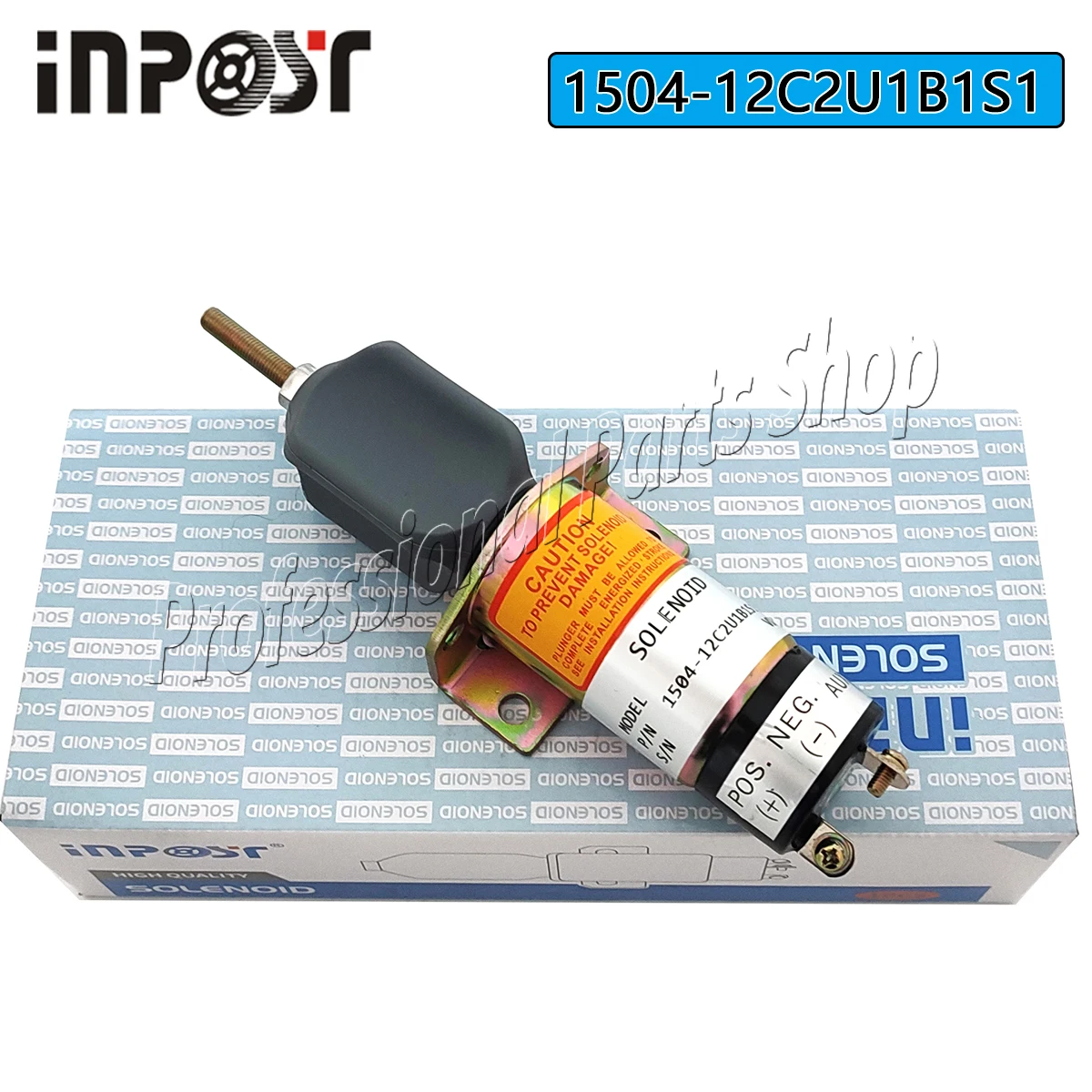 New 12V 1504-12C2U1B1S1 Fuel Shutoff Solenoid For Kubota DF-750 (2 terminals)
New 12V 1504-12C2U1B1S1 Fuel Shutoff Solenoid For Kubota DF-750 (2 terminals)