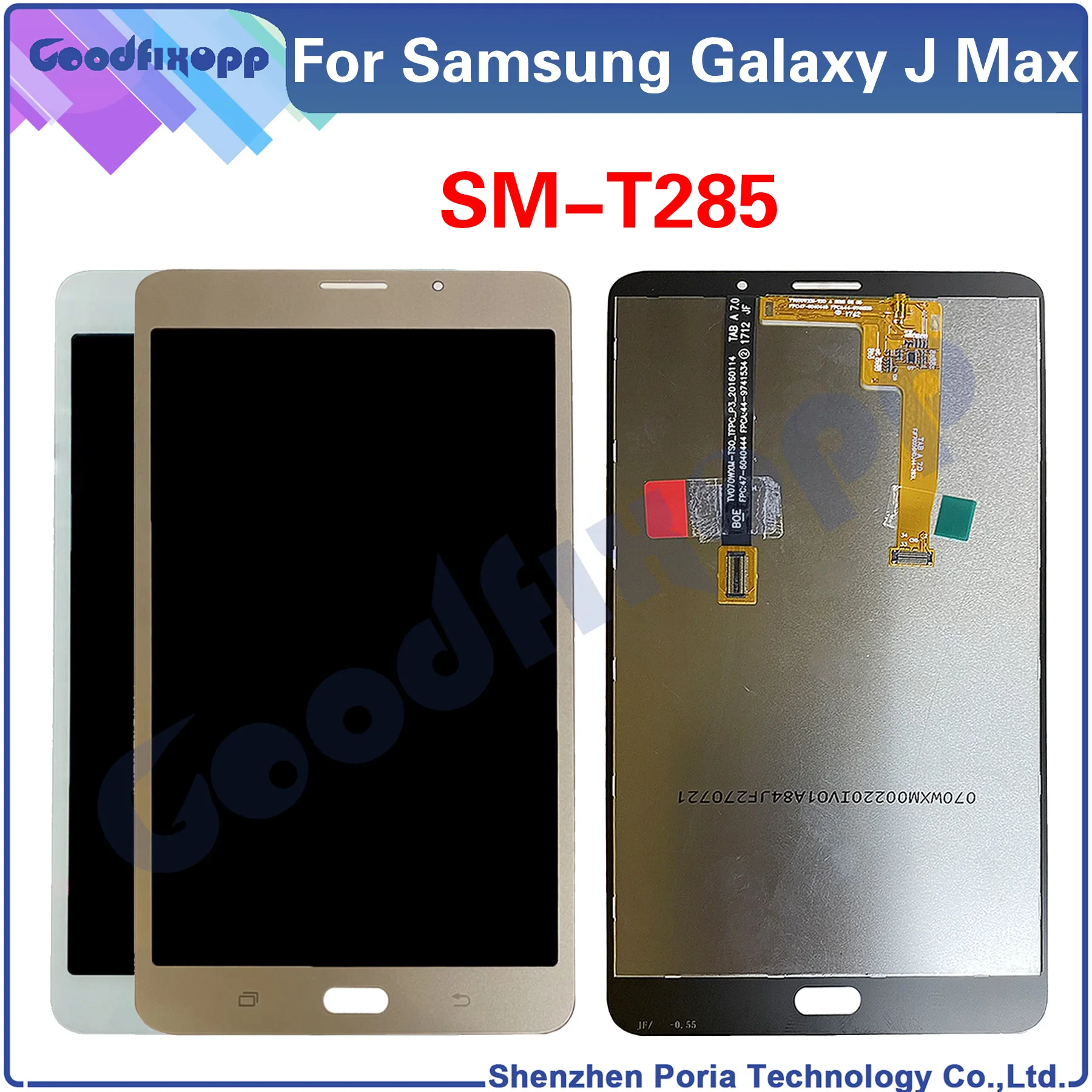 100% Test AAA For Samsung Galaxy J Max SM-T285 T285 LCD Display Touch Screen Digitizer Assembly
100% Test AAA For Samsung Galaxy J Max SM-T285 T285 LCD Display Touch Screen Digitizer Assembly