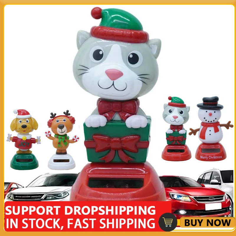 For General Christmas Solar Bobblehead Doll Cartoon Car Swinging Solar Ornaments Engaging Car Dancing Toys Ornaments Car
For General Christmas Solar Bobblehead Doll Cartoon Car Swinging Solar Ornaments Engaging Car Dancing Toys Ornaments Car