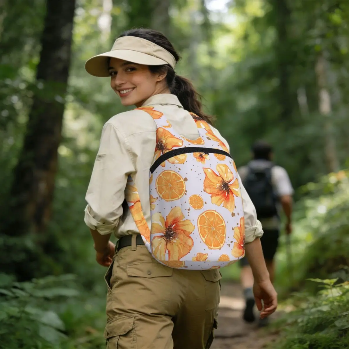 Orange Floral Summer Pattern Student Backpack School Bag Hiking Travel Daypack for Boys Girls Storage Bookbag Shoulder Bags
Orange Floral Summer Pattern Student Backpack School Bag Hiking Travel Daypack for Boys Girls Storage Bookbag Shoulder Bags