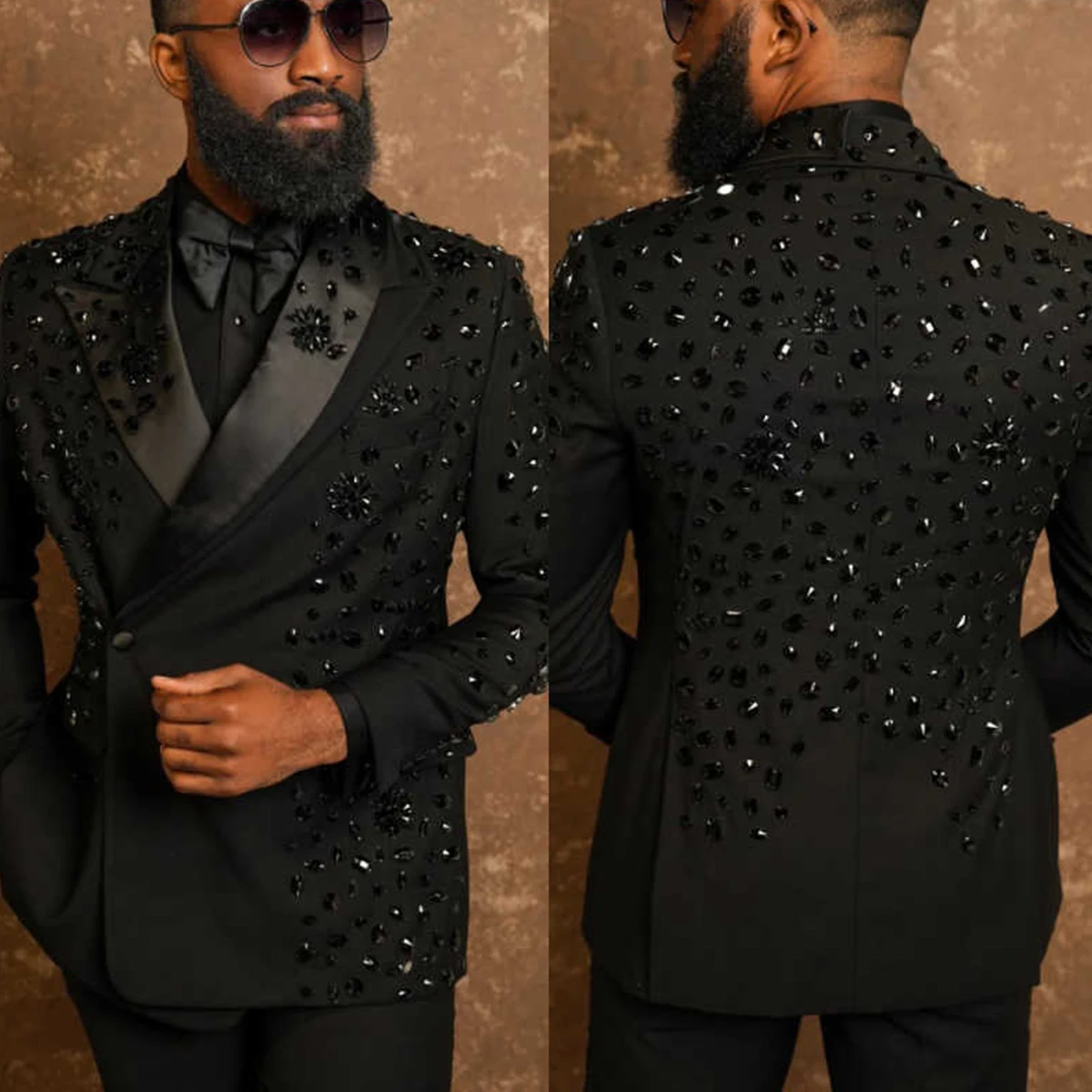 Высококачественный мужской костюм с острыми лацканами, свадебный смокинг, комплект из 2 предметов, пиджак для жениха, приталенный крой, Ropa hombre, на заказ
Высококачественный мужской костюм с острыми лацканами, свадебный смокинг, комплект из 2 предметов, пиджак для жениха, приталенный крой, Ropa hombre, на заказ