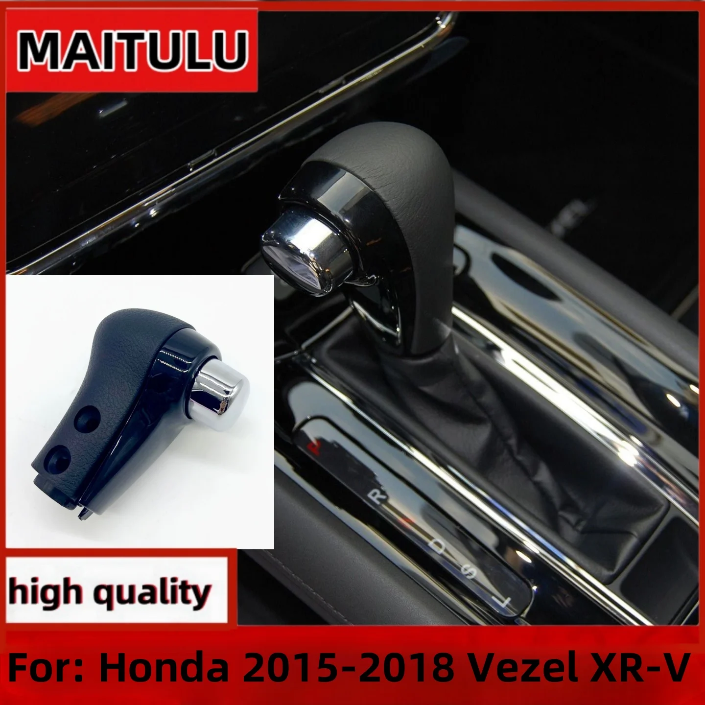 An automatic gearshift lever with a gearshift knob, suitable for Honda VEZEL XR-V vehicles from 2015 to 2018 54130TV0G51ZD
An automatic gearshift lever with a gearshift knob, suitable for Honda VEZEL XR-V vehicles from 2015 to 2018 54130TV0G51ZD