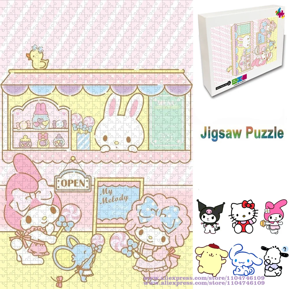 Sanrio My Melody and Her Sister Puzzle Jigsaw Cartoon Anime 108/200/300/500/1000/1500Pcs Intelligence Puzzles Girl's Best Gift
Sanrio My Melody and Her Sister Puzzle Jigsaw Cartoon Anime 108/200/300/500/1000/1500Pcs Intelligence Puzzles Girl's Best Gift