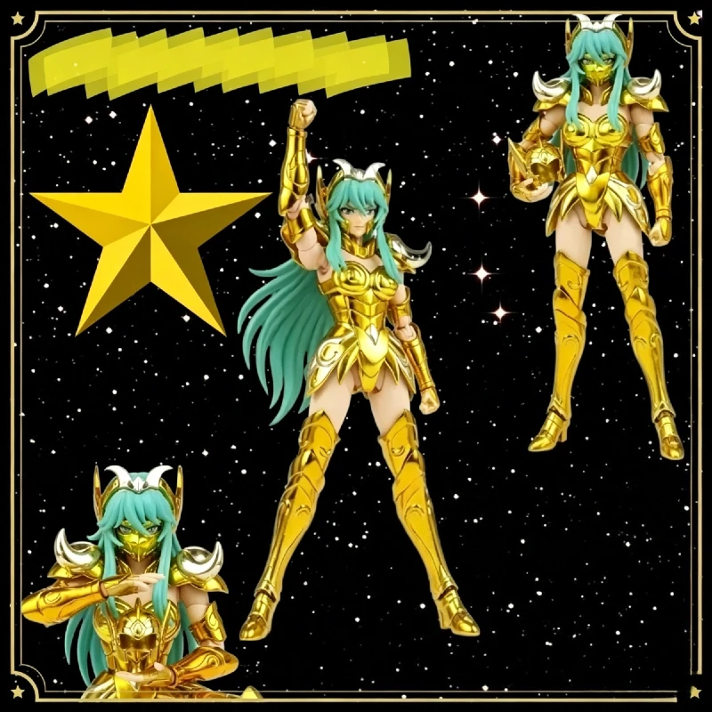 Great Toys GT Saint Seiya Divine Covenant Aries Female Gold Cloth Myth EX Metal Armor Action Figure Toy Collection Gift
Great Toys GT Saint Seiya Divine Covenant Aries Female Gold Cloth Myth EX Metal Armor Action Figure Toy Collection Gift