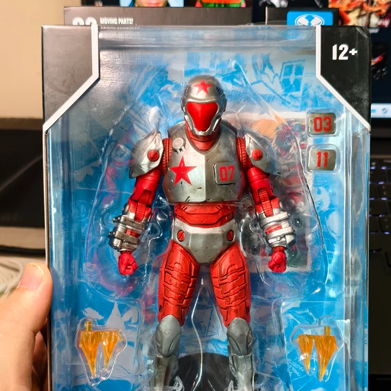 Mcfarlane Toys Dc Multiverse Rocket Red Brigade 7 Inch Poseable Action Figure Justice League Generation Lost For 12+ Collectors
Mcfarlane Toys Dc Multiverse Rocket Red Brigade 7 Inch Poseable Action Figure Justice League Generation Lost For 12+ Collectors