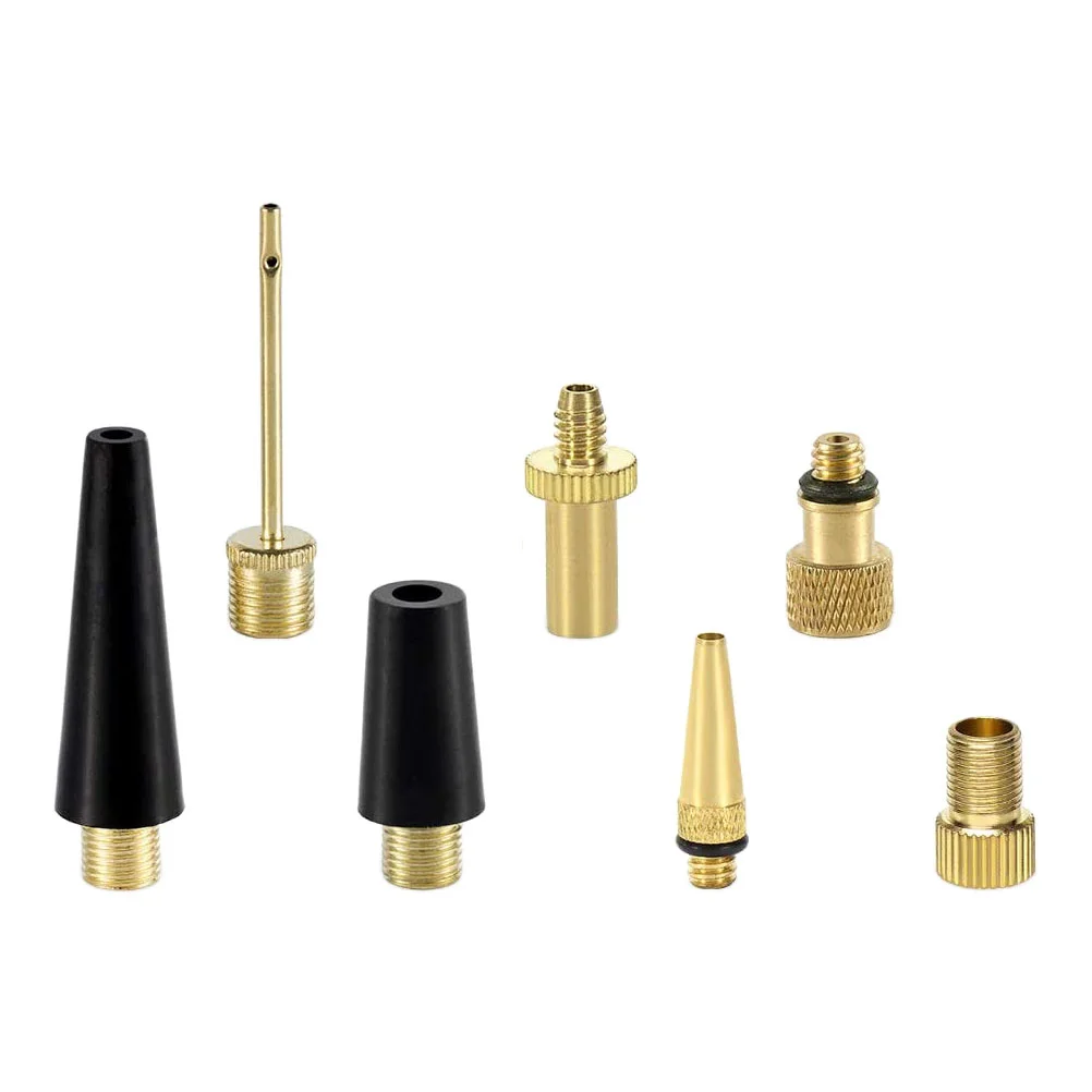 Inflation Adapter Bike Pump Supplies Valves Multifunction Universal Kit Brass Tire Multi-function Needle Convenient Air Nozzle
Inflation Adapter Bike Pump Supplies Valves Multifunction Universal Kit Brass Tire Multi-function Needle Convenient Air Nozzle