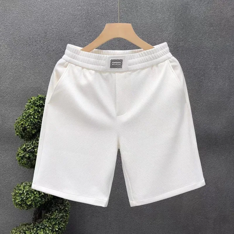 New Summer Men's Shorts High Waist Breathable Waffle Design Loose Fit Outdoor Sports Solid Color Trendy Premium
New Summer Men's Shorts High Waist Breathable Waffle Design Loose Fit Outdoor Sports Solid Color Trendy Premium