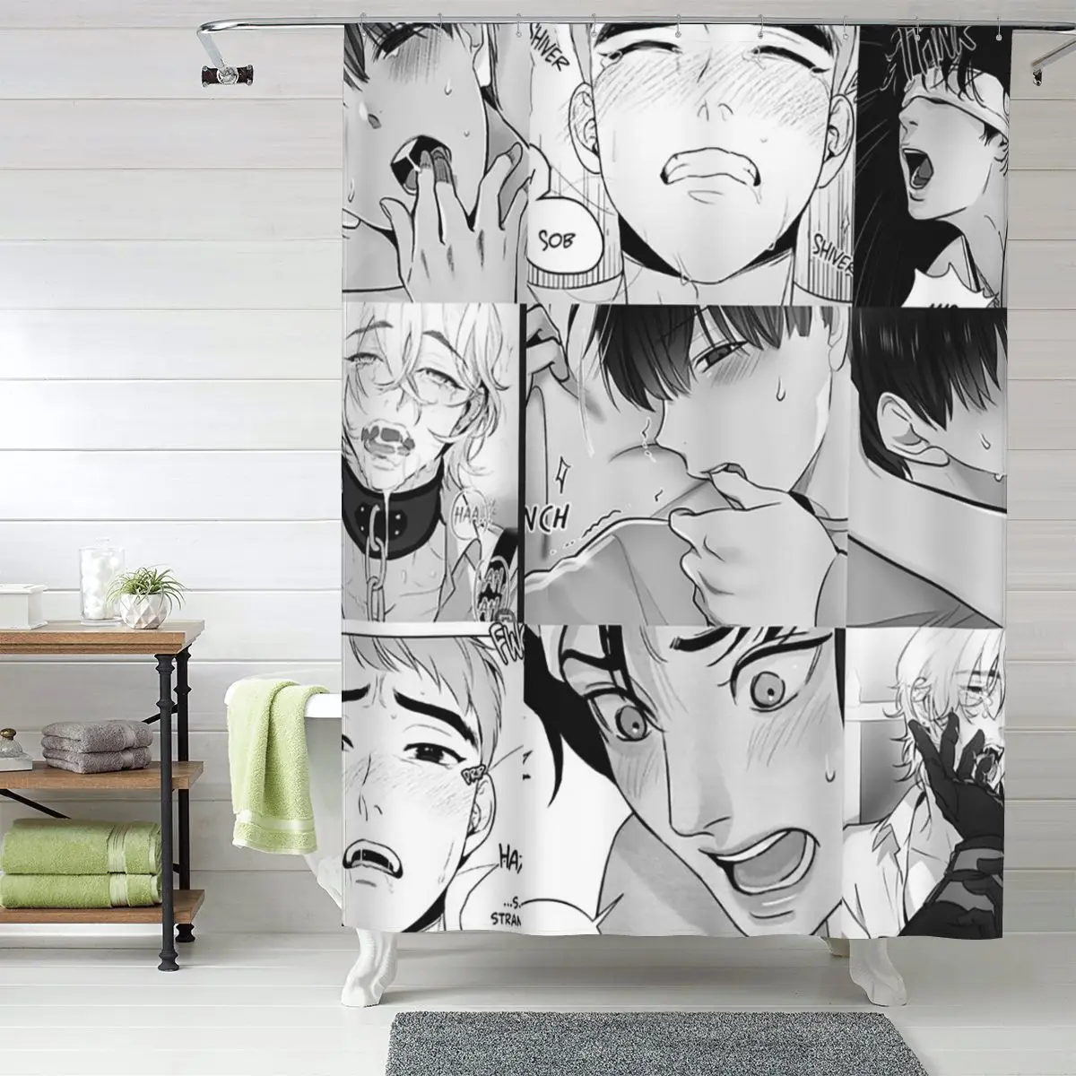 The Good Yaoi Boys Shower Curtain Bathroom Polyester Waterproof Bath Curtains with Hooks
The Good Yaoi Boys Shower Curtain Bathroom Polyester Waterproof Bath Curtains with Hooks