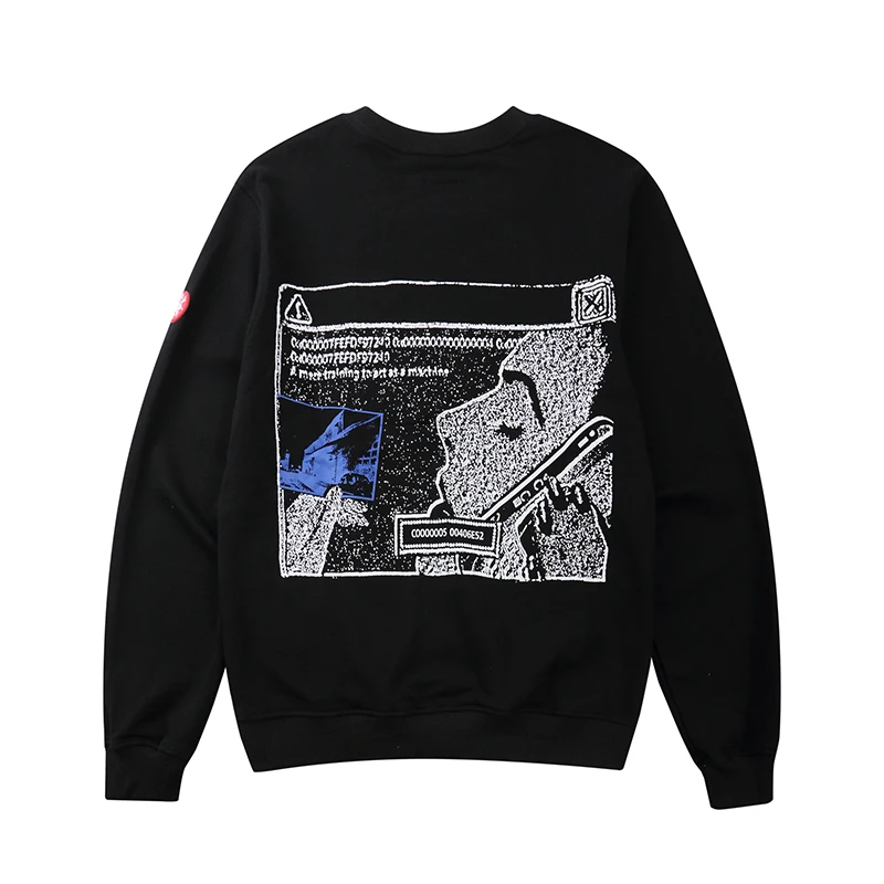 CAVEMPT Round Neck Sweatshirt Minimalist Street Graffiti Print Loose Fit Couple CE Trendy Pullover Hoodie
CAVEMPT Round Neck Sweatshirt Minimalist Street Graffiti Print Loose Fit Couple CE Trendy Pullover Hoodie