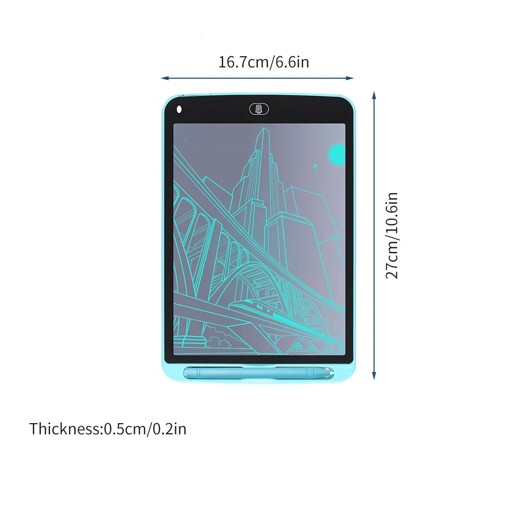 10.5 inch LCD color liquid crystal electronic writing board children's graffiti board writing board intelligent small blackboard
10.5 inch LCD color liquid crystal electronic writing board children's graffiti board writing board intelligent small blackboard