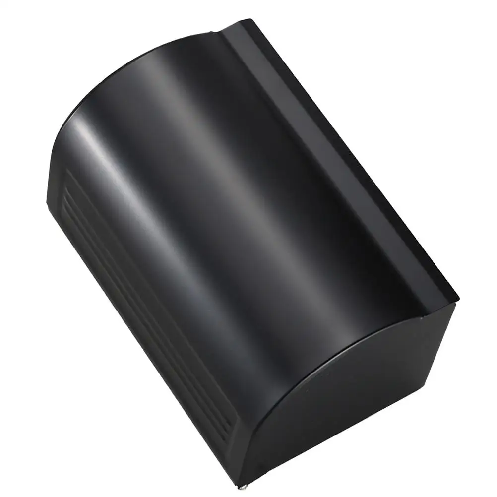 Black Toilet Holder Wall Mount Tissue Box Bathroom Aluminum Design Space Saving Great Toilet Paper Holder Gift
Black Toilet Holder Wall Mount Tissue Box Bathroom Aluminum Design Space Saving Great Toilet Paper Holder Gift