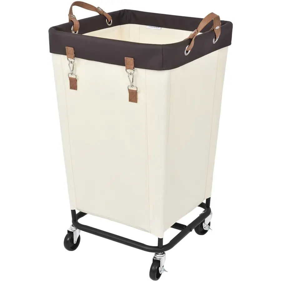 160L Laundry Basket with Wheels, Large Rolling Hampers for Clothing Organizer, Dirty Clothes Basket for Hotel, Home, Closet, Dor
160L Laundry Basket with Wheels, Large Rolling Hampers for Clothing Organizer, Dirty Clothes Basket for Hotel, Home, Closet, Dor