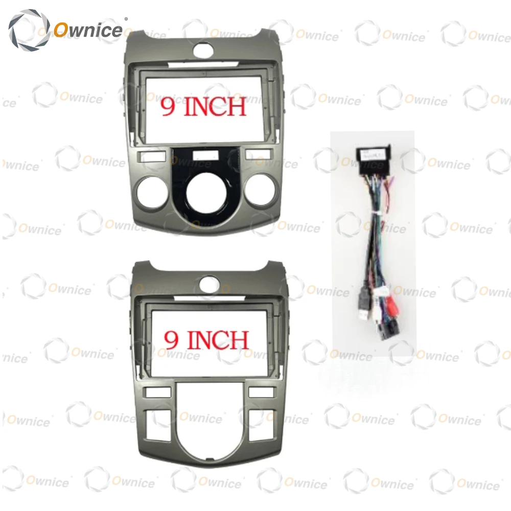 Ownice 9" Fascia Car Stereo Audio Frame for KIA Forte Coupe Cerato 2 2009 - 2012 Big Screen Android Player Dash Mount Trim Kit
Ownice 9" Fascia Car Stereo Audio Frame for KIA Forte Coupe Cerato 2 2009 - 2012 Big Screen Android Player Dash Mount Trim Kit