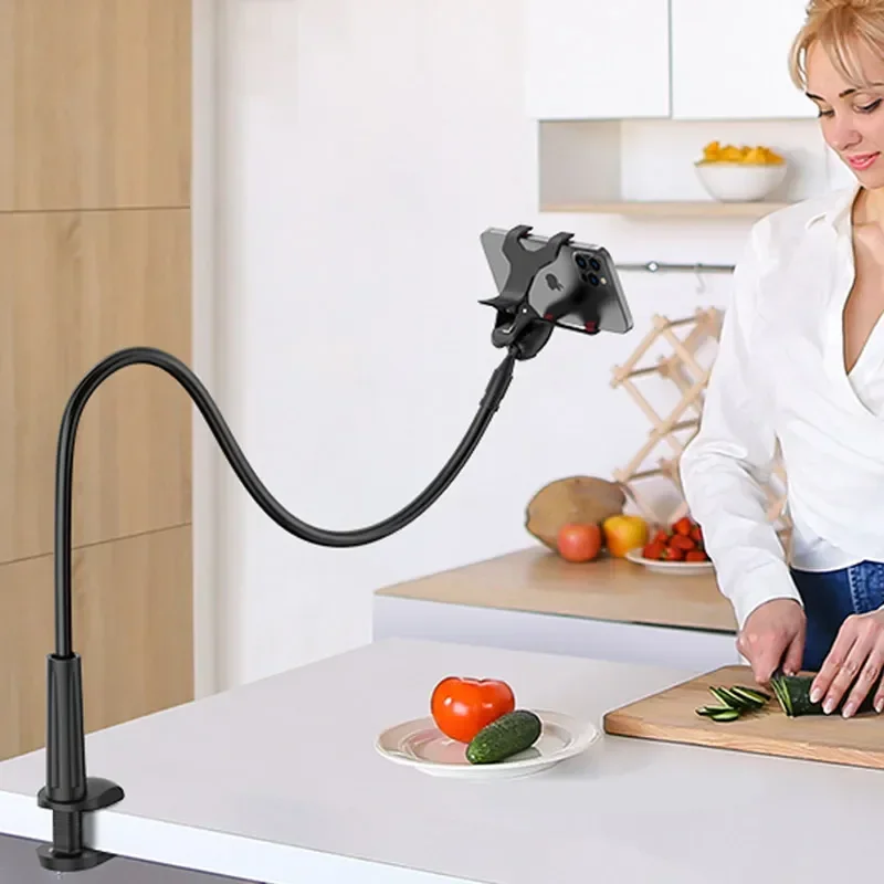 80cm Phone Holder Stand Lazy Bracket Headrest Bed 360 Flexible Long Arms Clamp Mount For iPhone Samsung and 3.5~6.7" Device
80cm Phone Holder Stand Lazy Bracket Headrest Bed 360 Flexible Long Arms Clamp Mount For iPhone Samsung and 3.5~6.7" Device