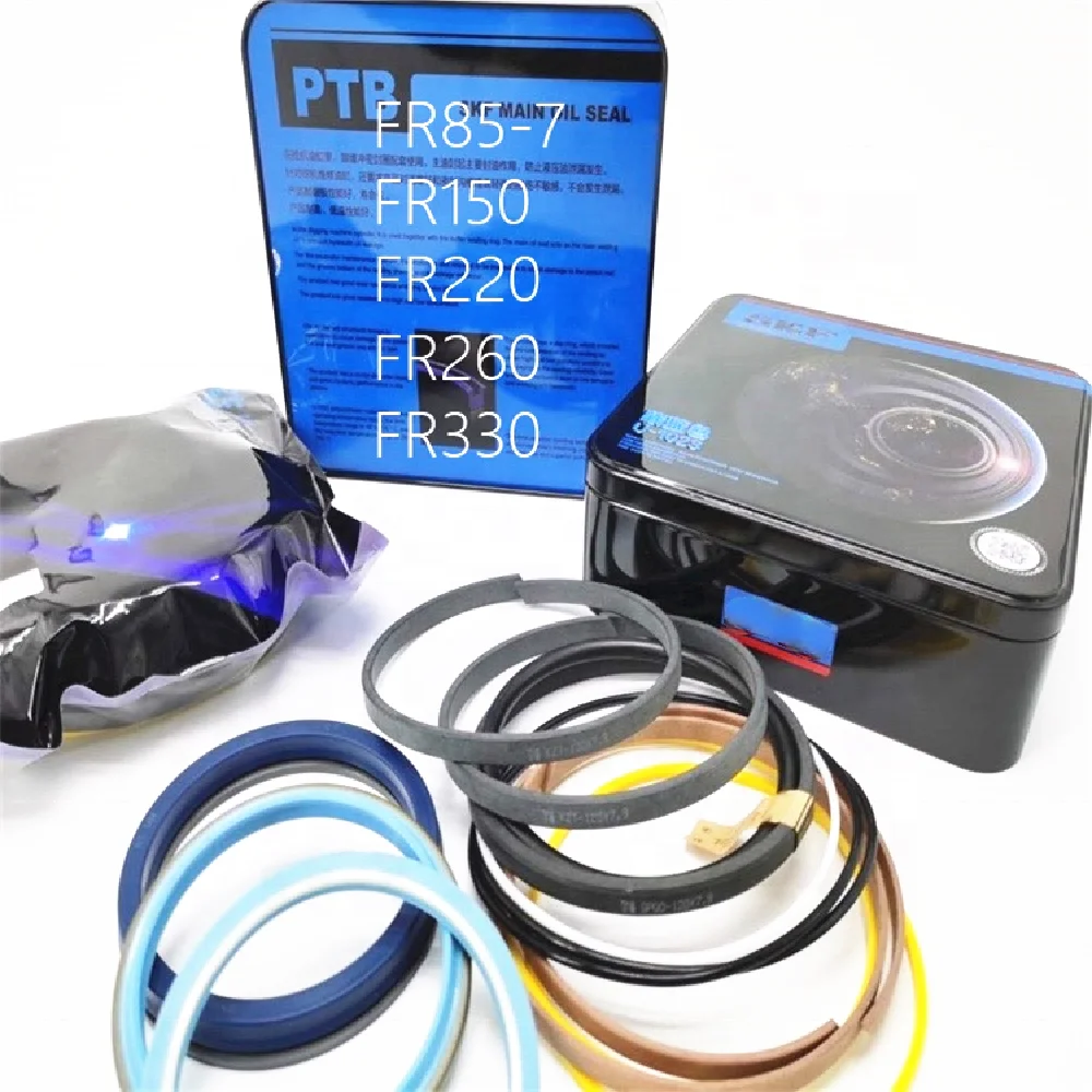 For Hydraulic Cylinder Repair Oil Seal Kit Apply Fr85 - 7 Fr150 Fr220 Fr260 Stamp Kit Excavator
For Hydraulic Cylinder Repair Oil Seal Kit Apply Fr85 - 7 Fr150 Fr220 Fr260 Stamp Kit Excavator