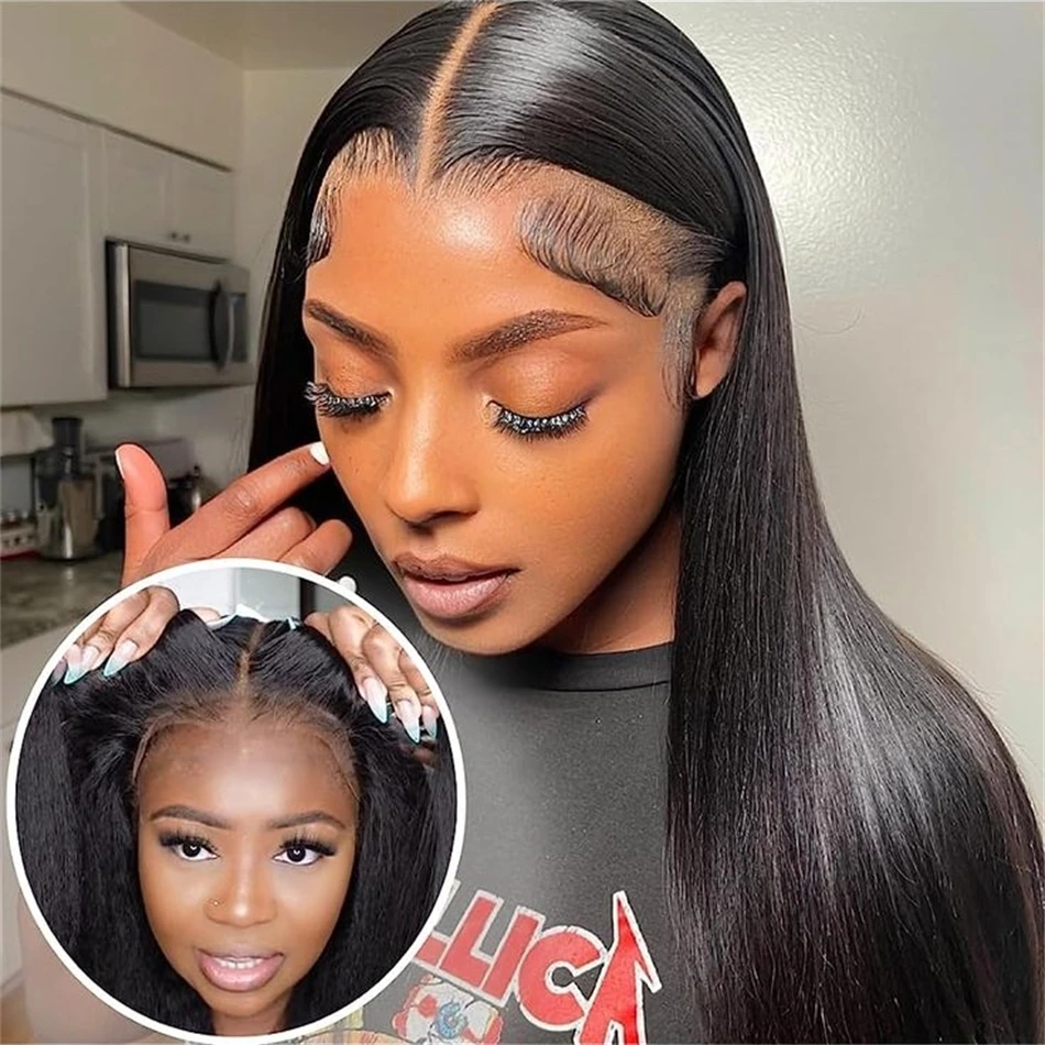 Straight Lace Frontal Glueless Preplucked Brazilian Wig 200 Density Black Colored Lace Front 100% Human Hair Wigs Ready to Wear
Straight Lace Frontal Glueless Preplucked Brazilian Wig 200 Density Black Colored Lace Front 100% Human Hair Wigs Ready to Wear