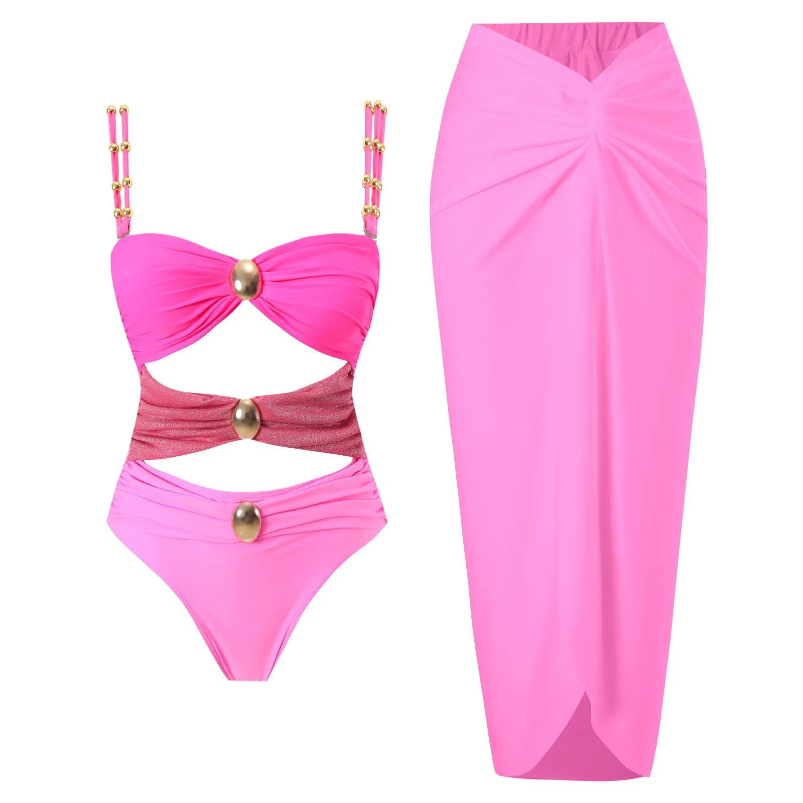 Summer Swimsuit 2025 Women Fashion Split Two Piece Bikini Tight Slim Chiffon Skirt Swimsuit Suit Underwear Set Woman Bikini Sets
Summer Swimsuit 2025 Women Fashion Split Two Piece Bikini Tight Slim Chiffon Skirt Swimsuit Suit Underwear Set Woman Bikini Sets