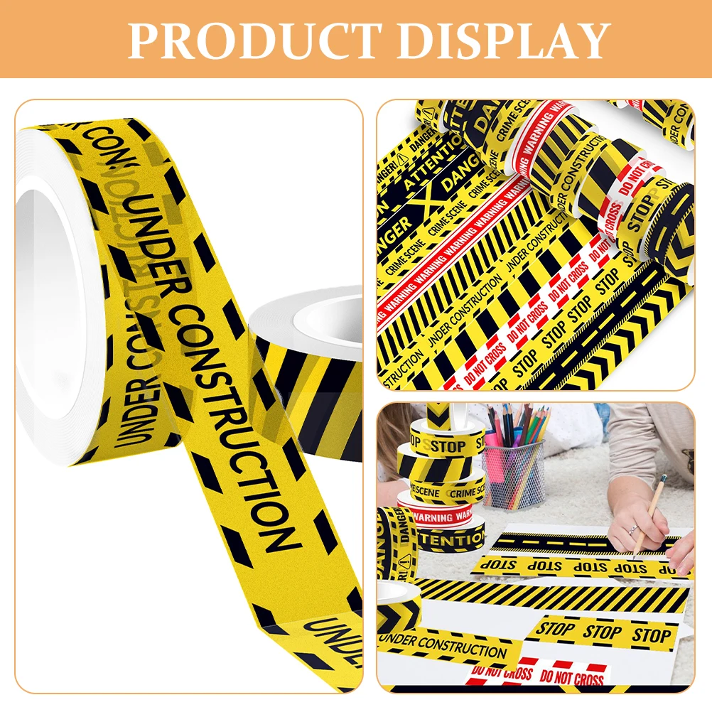 12pcs 12 Rolls Transparent Tape Scrapbook Decorative Warning Slogan Set Caution Line Craft Practical Adhesive
12pcs 12 Rolls Transparent Tape Scrapbook Decorative Warning Slogan Set Caution Line Craft Practical Adhesive