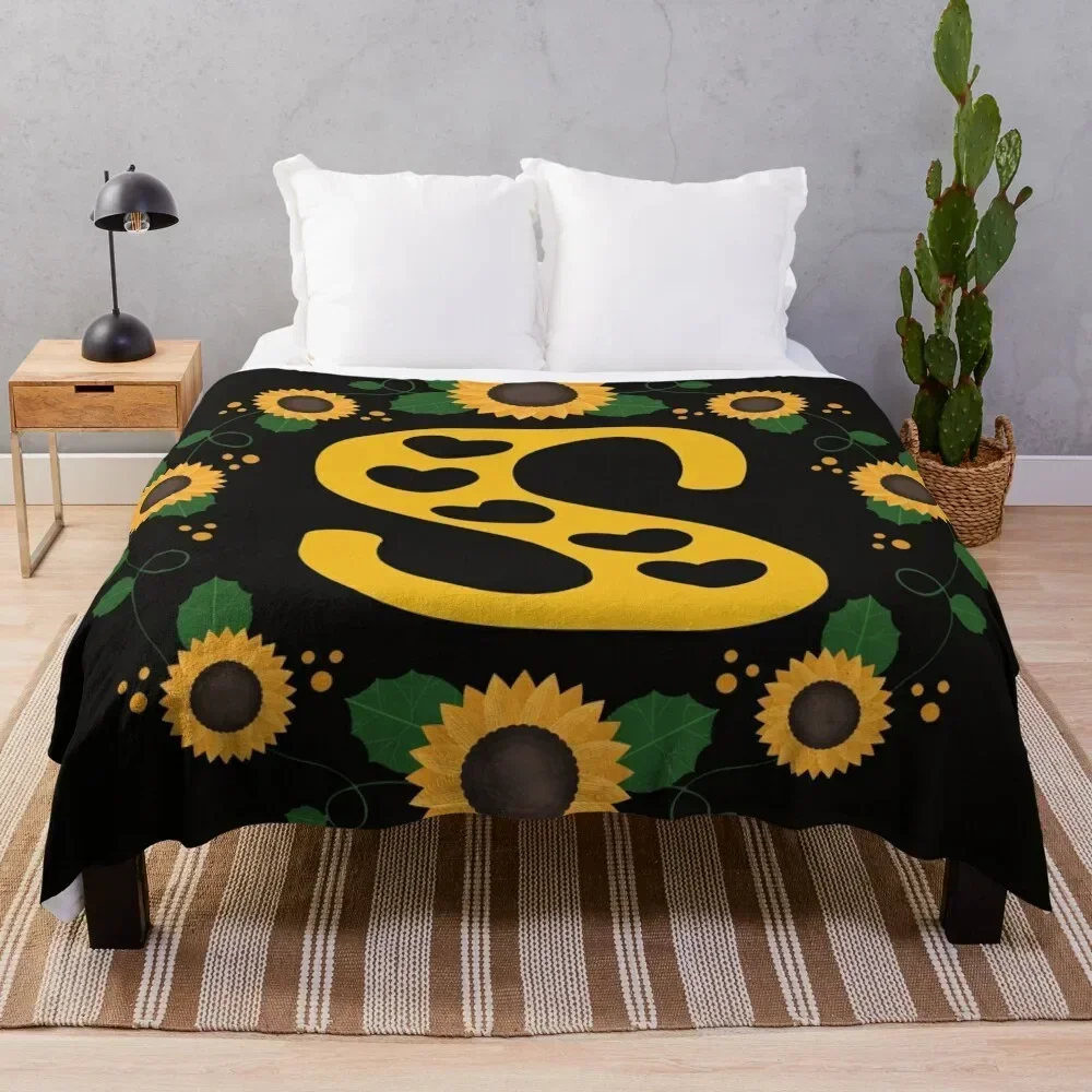 monogram letter S Throw Blanket Warm Napping Blanket for Office Couch Bed
monogram letter S Throw Blanket Warm Napping Blanket for Office Couch Bed