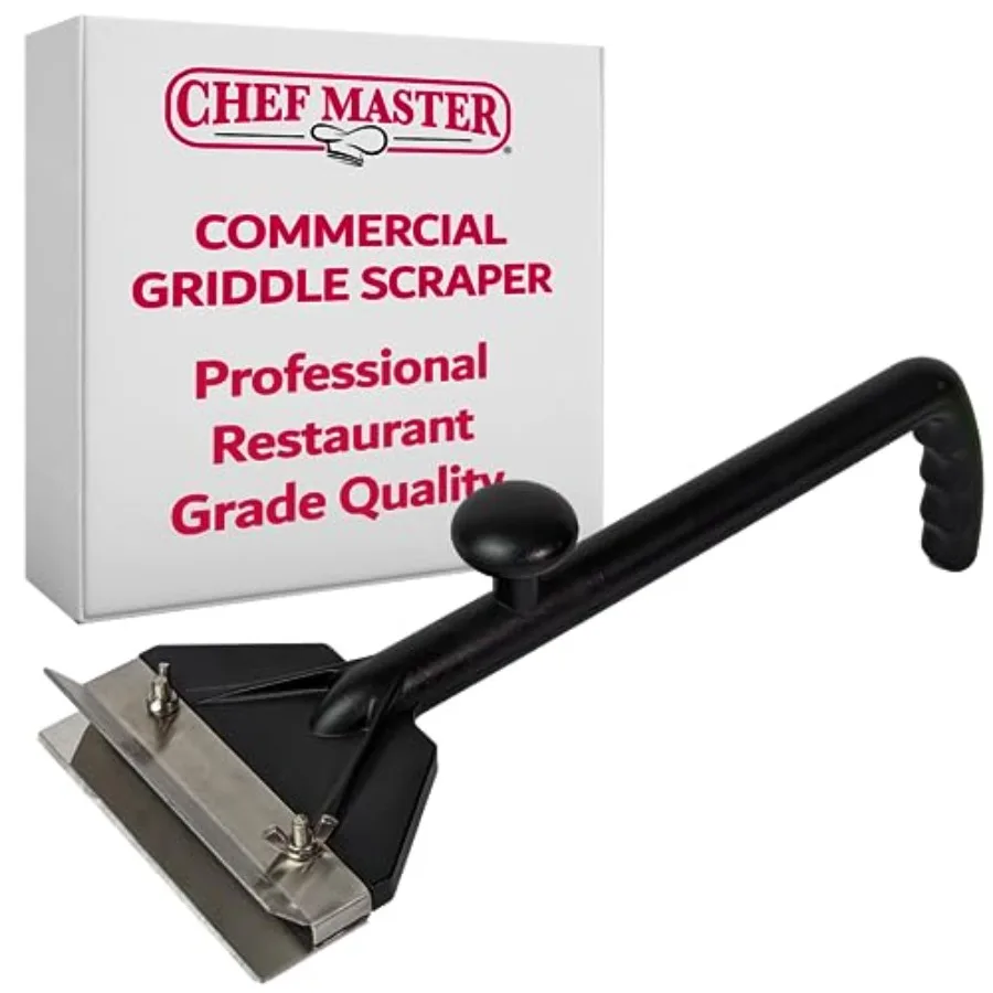 Griddle and Flat Top Grill Cleaner - Griddle Cleaning Kit - Stainless Steel Flat Grill Tool for Diners Restaurant Food Truck -
Griddle and Flat Top Grill Cleaner - Griddle Cleaning Kit - Stainless Steel Flat Grill Tool for Diners Restaurant Food Truck -