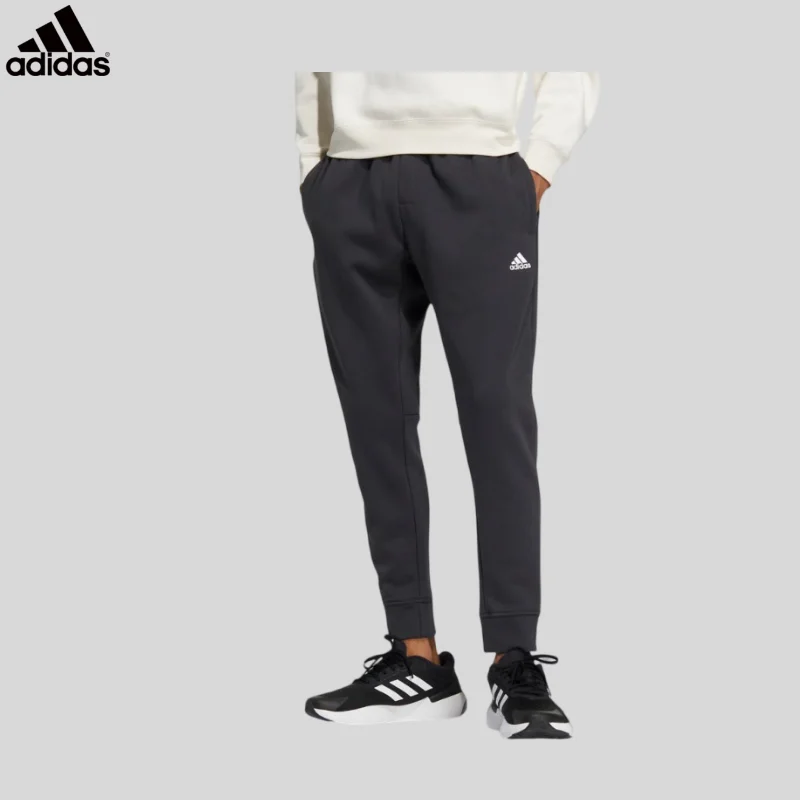 Adidas Soft Fleece Lined Elastic High Waist Cuffed Jogger Snap Pockets Travel TrousersIB2730
Adidas Soft Fleece Lined Elastic High Waist Cuffed Jogger Snap Pockets Travel TrousersIB2730