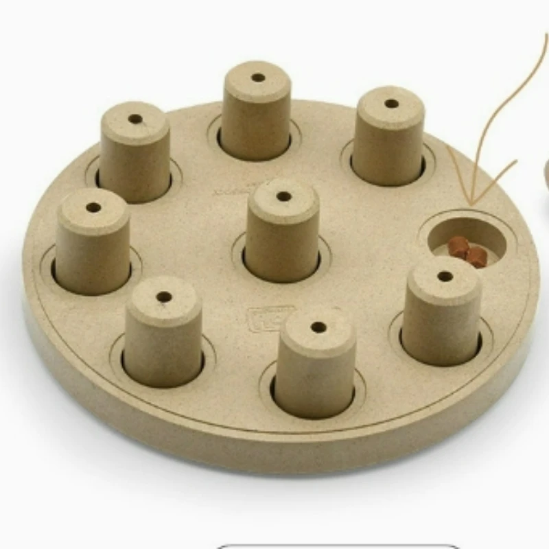 2025 popular pet dog educational eating toy dog training slow food basin stuffy artifact Stonehenge wood color
2025 popular pet dog educational eating toy dog training slow food basin stuffy artifact Stonehenge wood color