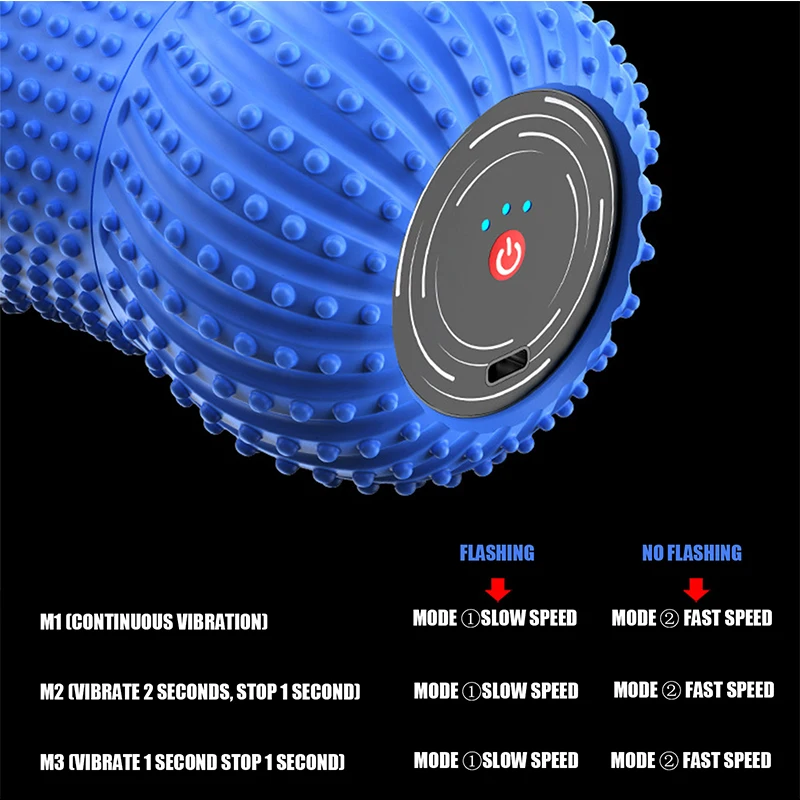 Электрический роликовый массажер с арахисовым шариком, массажеры для йоги, массажный роликовый вал с интеллектуальной вибрацией для расслабления мышц
Электрический роликовый массажер с арахисовым шариком, массажеры для йоги, массажный роликовый вал с интеллектуальной вибрацией для расслабления мышц