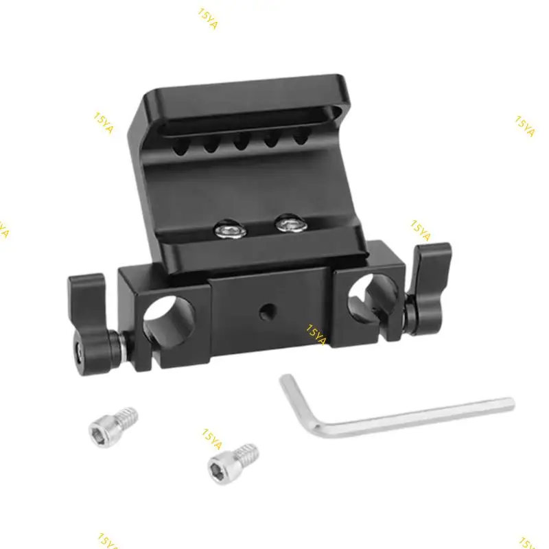 15YA Aluminum Camera Universal Baseplate Integrated with 15mm Double Rod Clamp for Shoulder Support Rig Camera Accessories
15YA Aluminum Camera Universal Baseplate Integrated with 15mm Double Rod Clamp for Shoulder Support Rig Camera Accessories