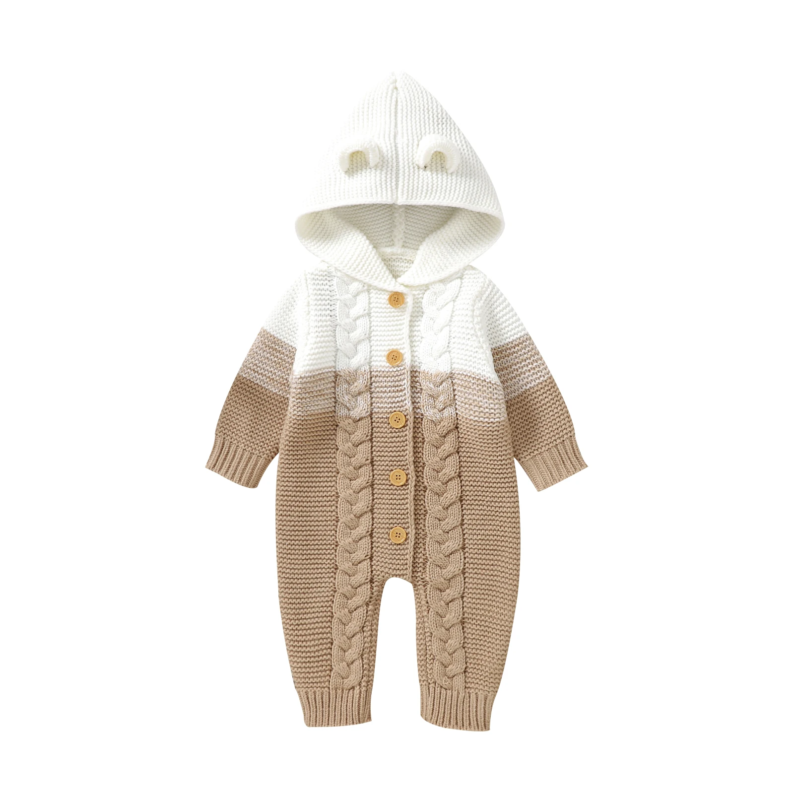 Newborn Baby Rompers Knitted Autumn Winter Hooded Long Sleeve Infant Kids Boys Girls Jumpsuits Playsuits One Pieces Toddler Wear
Newborn Baby Rompers Knitted Autumn Winter Hooded Long Sleeve Infant Kids Boys Girls Jumpsuits Playsuits One Pieces Toddler Wear