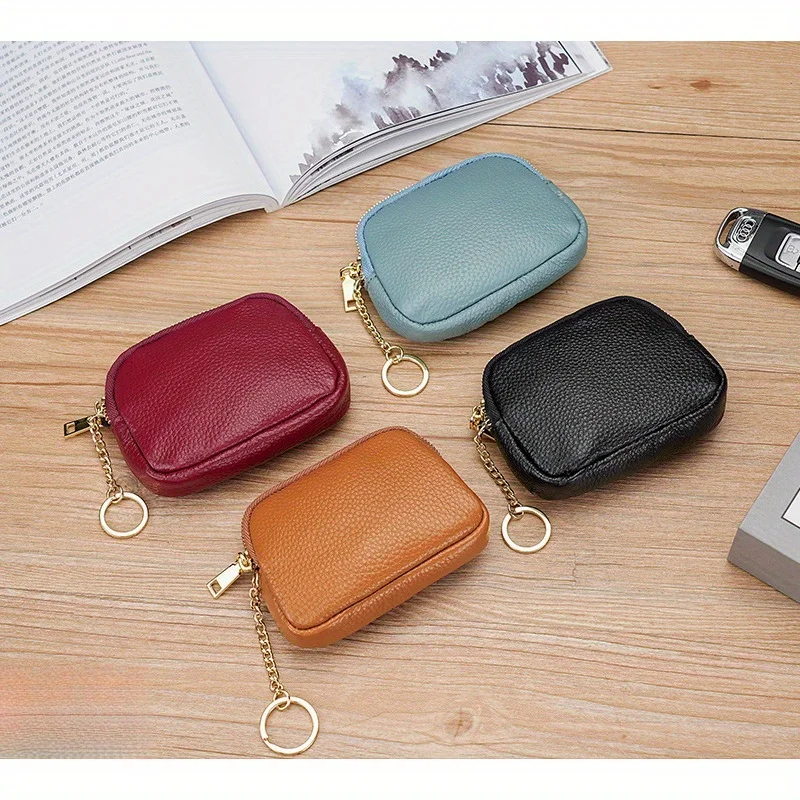 New Style Simple Hand-Held Zipper Small Wallet for Women, Mini Bag for Storing Keys, Cards, and Coins New Style Simple Hand-Held Zipper Small Wallet for Women, Mini Bag for Storing Keys, Cards, and Coins